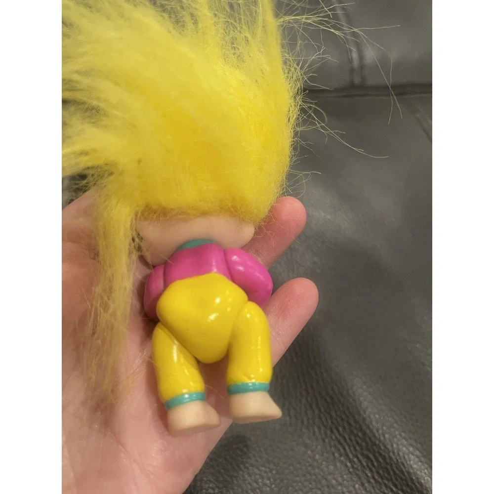 Vintage 1991 Magic Trolls Babies‎ Diana With Block Poseable 3